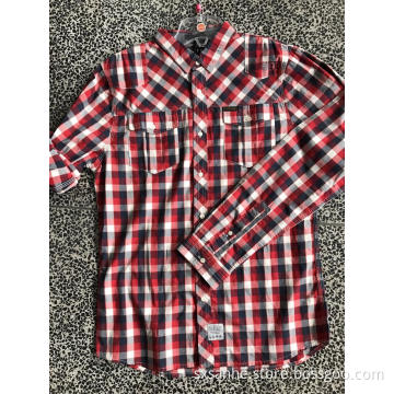 Factory Soft Touch Feeling Yarn Dyed Men Shirts